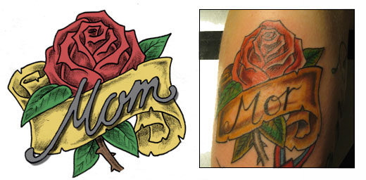 The time-honored "I Love Mom" tattoo is deeply ingrained in our culture